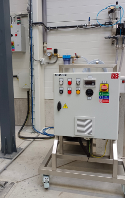 vybaven&iacute; pracovi&scaron;tě odma&scaron;těn&iacute; pro firmu Exyte Technology CZ s.r.o.