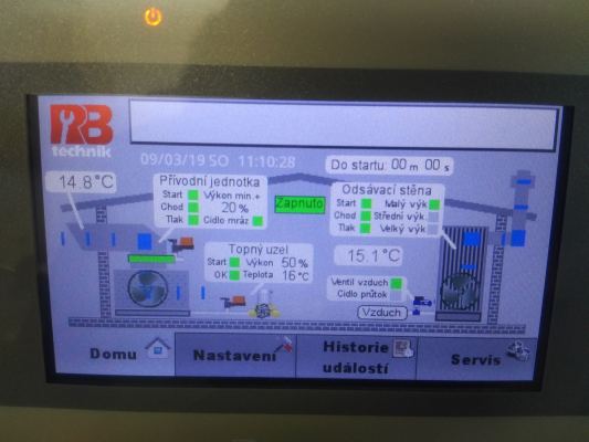 Pracovi&scaron;tě pro nan&aacute;&scaron;en&iacute; kapaln&yacute;ch n&aacute;těrov&yacute;ch hmot s př&iacute;vodn&iacute; jednotkou