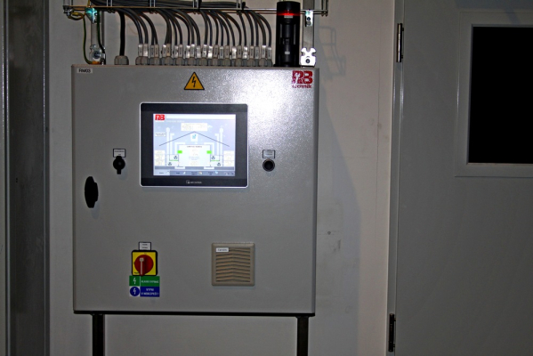 &Uacute;prava ods&aacute;v&aacute;n&iacute; lakovac&iacute; kabiny v Donaldson Industrial CR s.r.o. (Kadaň)  